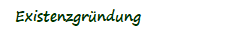Existenzgrndung