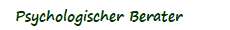 Psychologischer Berater