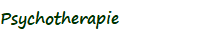 Psychotherapie