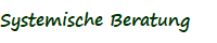 Systemische Beratung